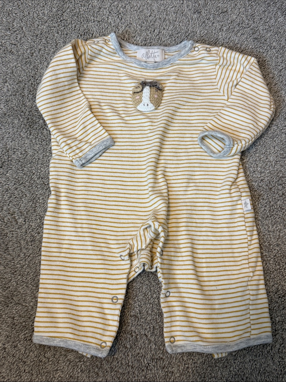 Albetta Horse Crochet Romper